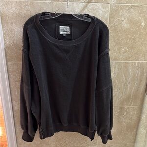 American Eagle Grayish Black Sweatshirt